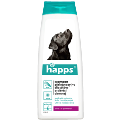 HAPPS szampon pielęgnacyjny dla psów o sierści ciemnej 200ml