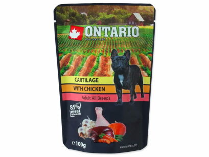 Ontario pies chrząstki kurczak           sasze100gx10szt
