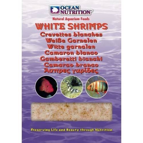 Ocean Nutrition Frozen white shrimps 100g