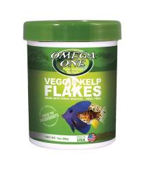 Omega One Veggie Kelp Flakes 28gr pokarm dla ryb - płatki