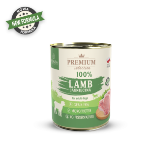Pokusa Premium Selection dog             100%Lamb/jagnięcina 400g