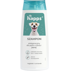 HAPPS szampon pielęgnacyjny dla psów o sierści jasnej 200ml