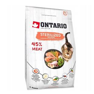 Ontario Cat Sterilised 2kg Salmon