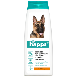 HAPPS szampon pielęgnacyjny dla psów o sierści mieszanej 200ml