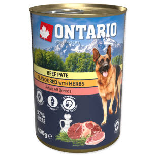Ontario dog Beef Pate puszka 400g