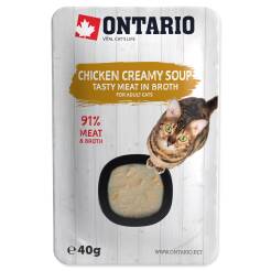 Ontario Cat Chicken creamy soup 40g