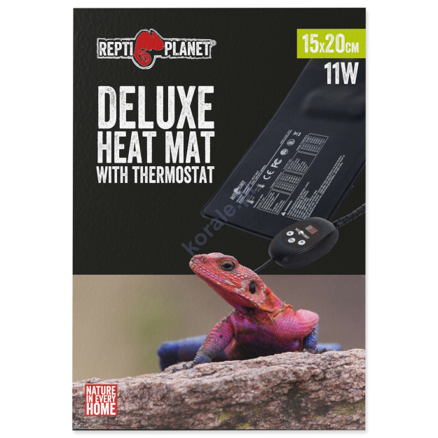 REPTI PLANET Delux Heat Mat with Thermostat 11w