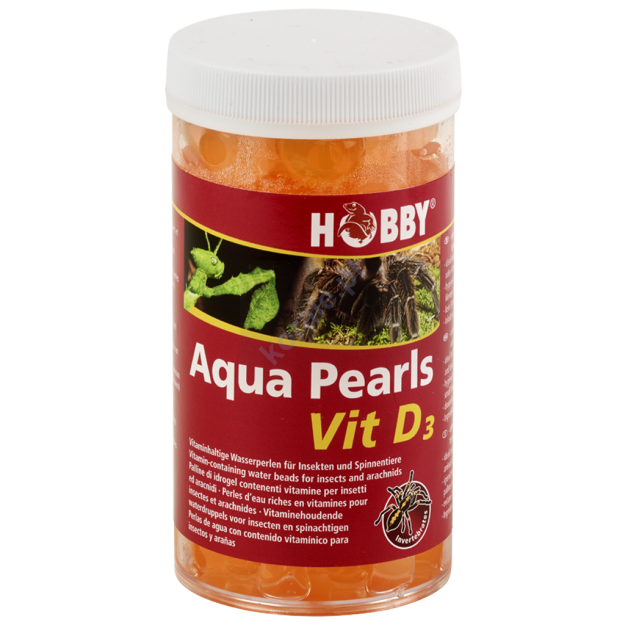 Hobby Aqua Pearls Vit D3 witaminy dla owadów i pajęczaków 170g