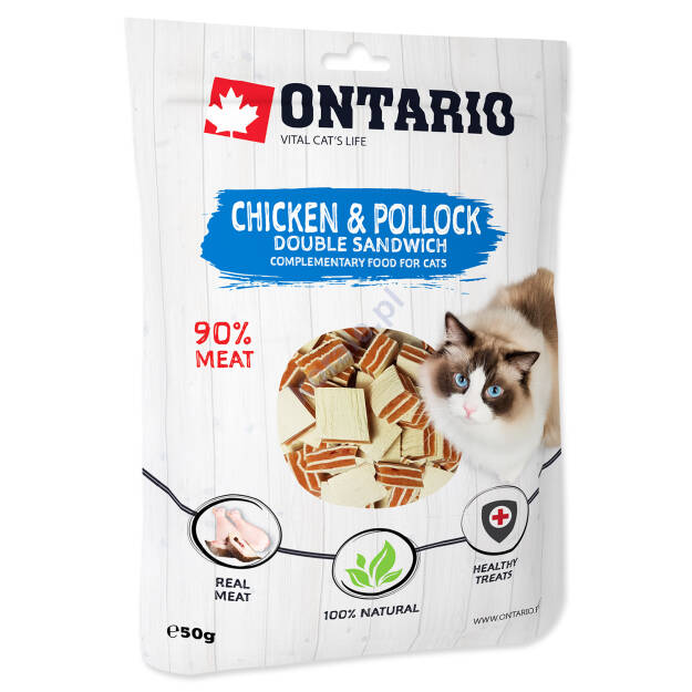 Ontario Chicken&Pollock Double Sandwich 50g