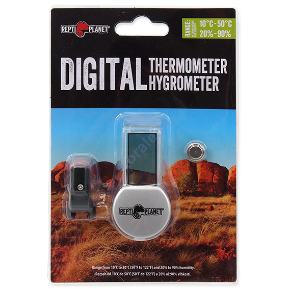 REPTI PLANET termometr/higrometr LCD
