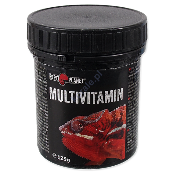 REPTI PLANET pokarm uzupełniający  Multivitamin 125g - Multiwitamina 125g