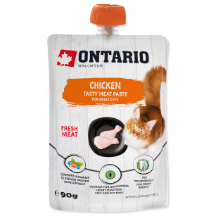 Ontario Adult Cats Chicken Tasty Meat Paste 90g