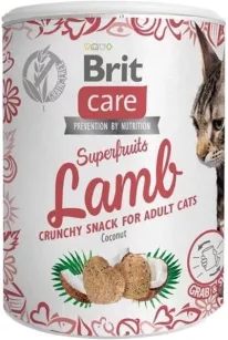 BRIT CARE CAT SNACK SUPERFRUITS LAMB 100g