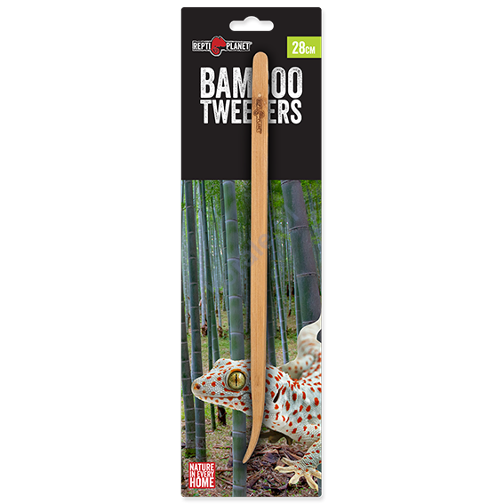 REPTI PLANET Pęseta bambusowa 28cm