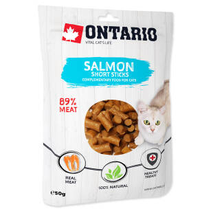 Ontario Cat Salmon Short Sticks 50g