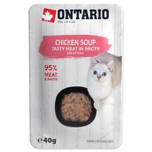 Ontario Kitten Chicken carrot soup 40g