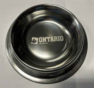 Ontario nierdzewna miska antypoślizgowa 0,18L 16cm dla kota