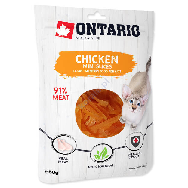 Ontario Chicken Mini Slices 50g