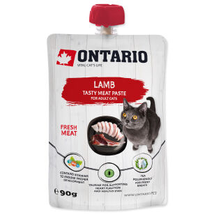 Ontario Adult Cats Lamb Tasty Meat Paste 90g