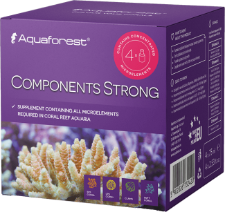 Aquaforest Components Strong 4 x 250ml zestaw mikroelementów