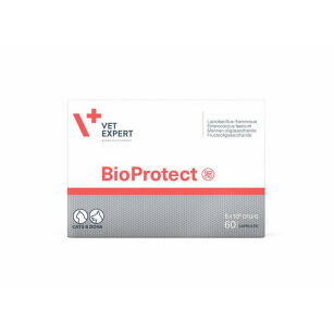 VetExpert BIOPROTECT probiotyk dla psa kota 60 KAPS