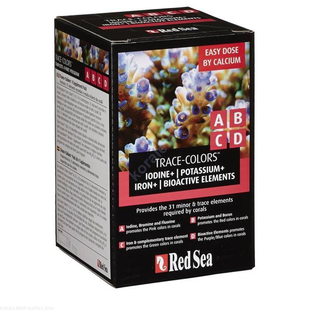 Red Sea TRACE-COLORS A B C D SUPPLEMENT