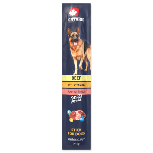 Ontario dog Stick with Beef 15g                                                                                                                                                                                                       
