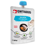 Ontario Adult Cats Salmon Tasty Meat Paste 90g