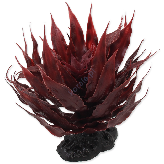 REPTI PLANET Agawa sukulent czerwony 18cm sztuczna roślina do terrarium