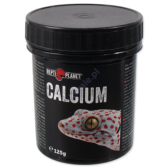 REPTI PLANET pokarm uzupełniający  Calcium 125g - Wapno 125g